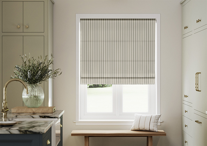 The British Stripe Co. Mary, Polzeath No.1 - Roman Blind - Image 3